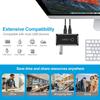 CARUTU USB Hub, 2 in 4 Out USB 3.0 Switch Selector 2 Port PCs Sharing 4 Devices,for Keyboard Mouse Scanner Printer Hub Multifunctional, QIYUDS88 view 4