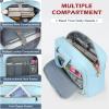 NEWHEY Laptop Bag 17.3 Inch Laptop Briefcase for Women Men Waterproof Shoulder Messenger Bag Large Computer Bag for Business Office Work College, Blue view 4