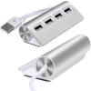 CARUTU USB Hub, 4 Port USB 3.0 Port PC Tablet Portable OTG Aluminium USB Splitter Cble Accessoires for Mac & PC view 2