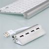 CARUTU USB Hub, 4 Port USB 3.0 Port PC Tablet Portable OTG Aluminium USB Splitter Cble Accessoires for Mac & PC view 3