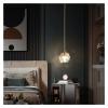 SteFik LED Modern Chandelier Lamp, Bedroom BedsideChandelier Crystal Single Head Post Modern Minimalist Restaurant Bar Net Red Light Luxury Room Chandelier,Modern LED Chandelier,Pendant view 1