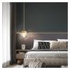 SteFik LED Modern Chandelier Lamp, Bedroom BedsideChandelier Crystal Single Head Post Modern Minimalist Restaurant Bar Net Red Light Luxury Room Chandelier,Modern LED Chandelier,Pendant view 3
