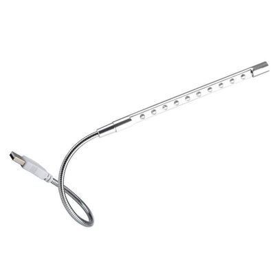 anso 1pc USB Keyboard Light Night Flexible Lamp for Reading Notebook Laptop Plug 10pcs LEDs (D)