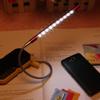 anso 1pc USB Keyboard Light Night Flexible Lamp for Reading Notebook Laptop Plug 10pcs LEDs (D) view 3