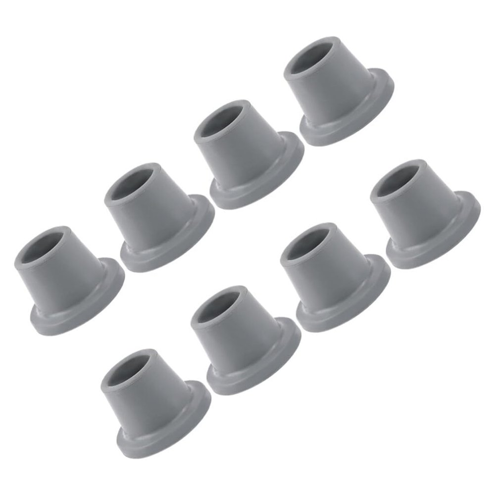 Unomor Shower Chair Leg Cover 8 Pcs Suction Cup Foot Covers Anti-Slip Shower Chair Rubber Feet Floor Protectors