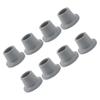 Unomor Shower Chair Leg Cover 8 Pcs Suction Cup Foot Covers Anti-Slip Shower Chair Rubber Feet Floor Protectors view 1