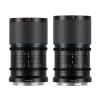 SIRUI Saturn 50mm, 75mm T2.9 1.6X Full Frame Carbon Fiber Anamorphic Lens, Cine Lens for RF Mount Cameras, Less Than 500g (Blue Flare) view 1