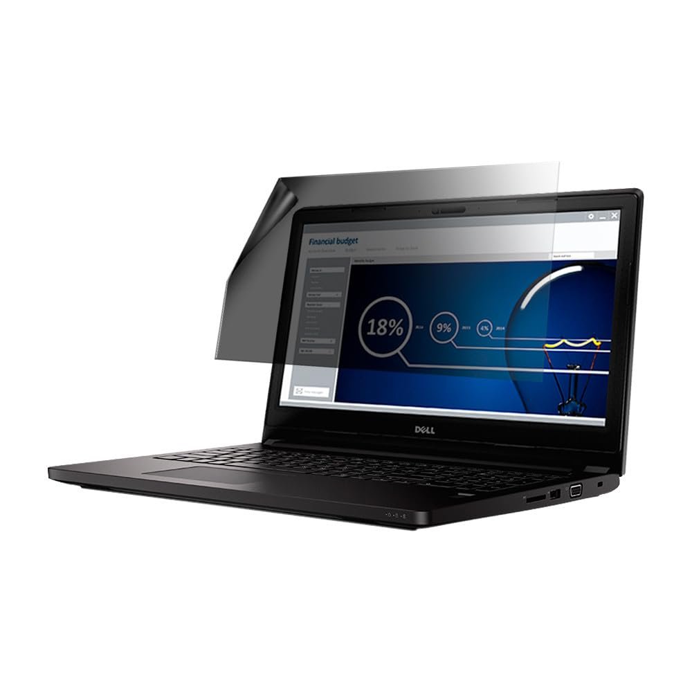celicious Privacy Lite 2-Way Anti-Glare Anti-Spy Filter Screen Protector Film Compatible with Dell Latitude 15 3560 (Touch)