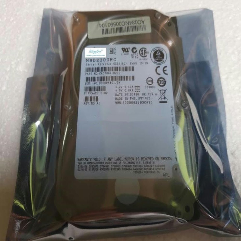 YTHYTHYTH for MBD2300RC H523N 300GB 10K 2.5