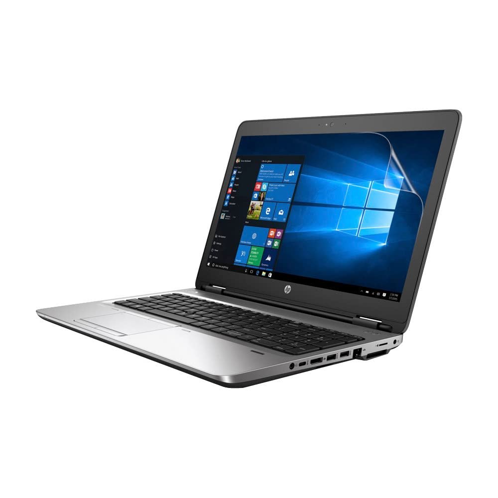 celicious Vivid Invisible Glossy HD Screen Protector Film Compatible with HP ProBook 655 G2 (Touch) [Pack of 2]