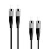 Fc to Fc Fiber Patch Cable Single Mode 200M/656FT,TPU Outdoor Fiber Optic Cable Simplex 2 Core OS2 9/125um Fiber Optic Cable Internet OD-4mm,UPC Armored Fiber Patch Cable view 3