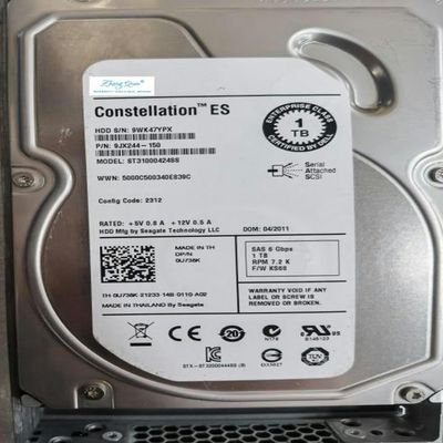YTHYTHYTH for 1TB 7.2K 6G 3.5 inch 0U738K 740YX Server