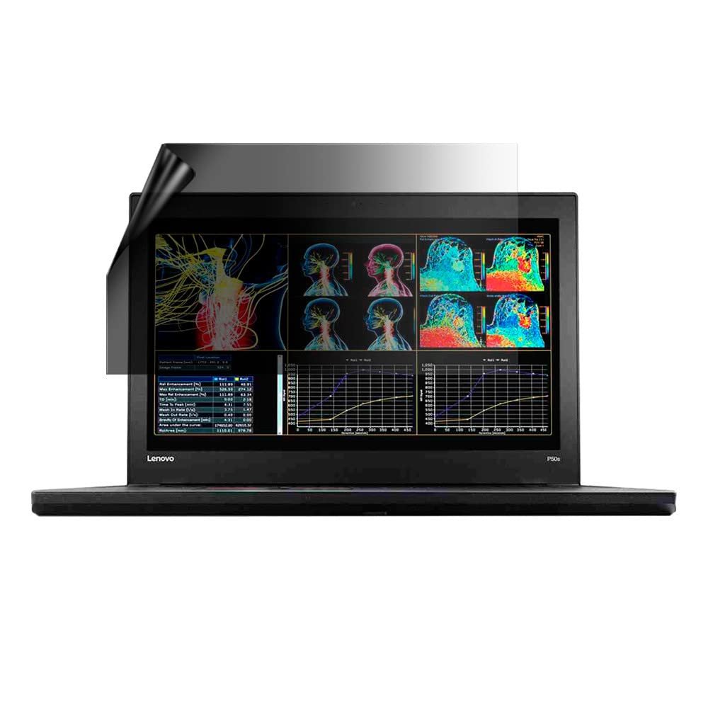 celicious Privacy Lite 2-Way Anti-Glare Anti-Spy Filter Screen Protector Film Compatible with Lenovo ThinkPad P50s