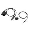 Motorcycle Helmet Earpiece Kit, Walkie Talkie Helmet Earpiece Kit with Adapter 2 Way Radio Headset Earpiece for Baofeng UV 9R Plus view 1