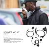 Motorcycle Helmet Earpiece Kit, Walkie Talkie Helmet Earpiece Kit with Adapter 2 Way Radio Headset Earpiece for Baofeng UV 9R Plus view 2