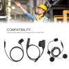 Motorcycle Helmet Earpiece Kit, Walkie Talkie Helmet Earpiece Kit with Adapter 2 Way Radio Headset Earpiece for Baofeng UV 9R Plus view 3