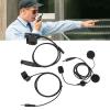 Motorcycle Helmet Earpiece Kit, Walkie Talkie Helmet Earpiece Kit with Adapter 2 Way Radio Headset Earpiece for Baofeng UV 9R Plus view 4