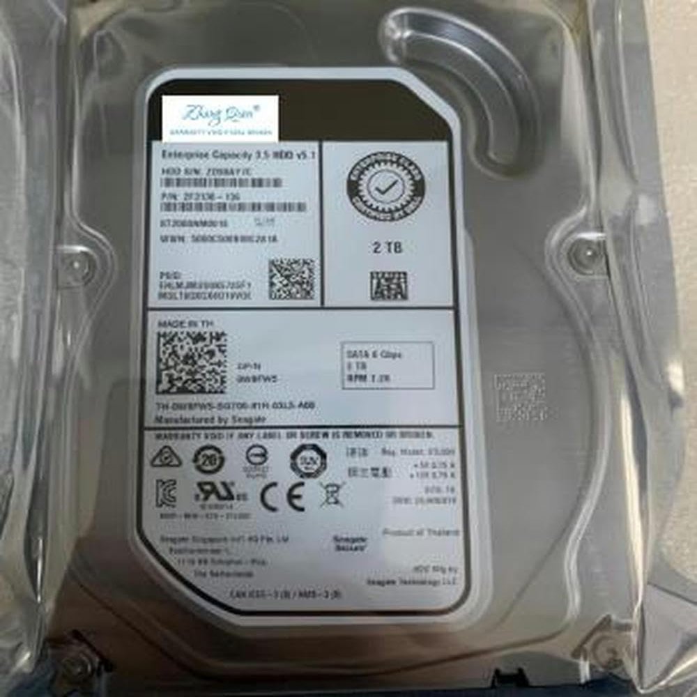YTHYTHYTH for 2T SATA 3.5 W8FW5 0W8FW5 ST2000NM0018