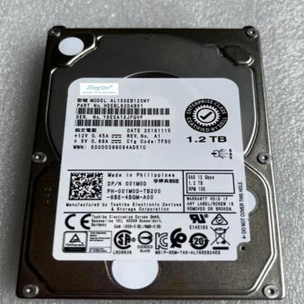 YTHYTHYTH for Server 1.2TB 7.2K 12G 2.5 001M0D 01M0D