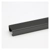 HDYZJQ Cable Trunking Hider Black Stainless Steel, Durable Wires Management Kit for Hold 3 5 7 13 18 30 60 90 Cables, Wires Organizer Protection Cover Metal Cable Raceway(L1m,W30mm-Hold 7 Cables) view 1