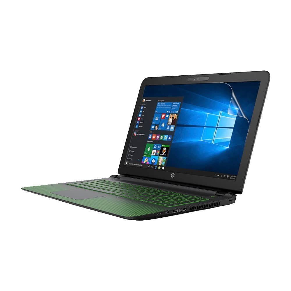 celicious Vivid Invisible Glossy HD Screen Protector Film Compatible with HP Pavilion Gaming 15 [Pack of 2]