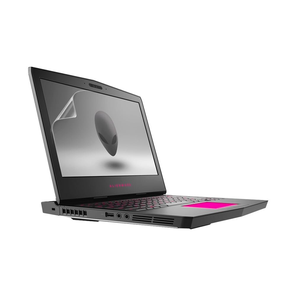 celicious Vivid Invisible Glossy HD Screen Protector Film Compatible with Dell Alienware 13 r3 (Non-Touch) [Pack of 2]