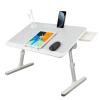 hatleues Lap Laptop Desk for Bed Height Angle Adjustable Laptop Desk for Bed and Couch Foldable Laptop Bed Table Tray Stand for Studying/Reading/Writing Grey view 2