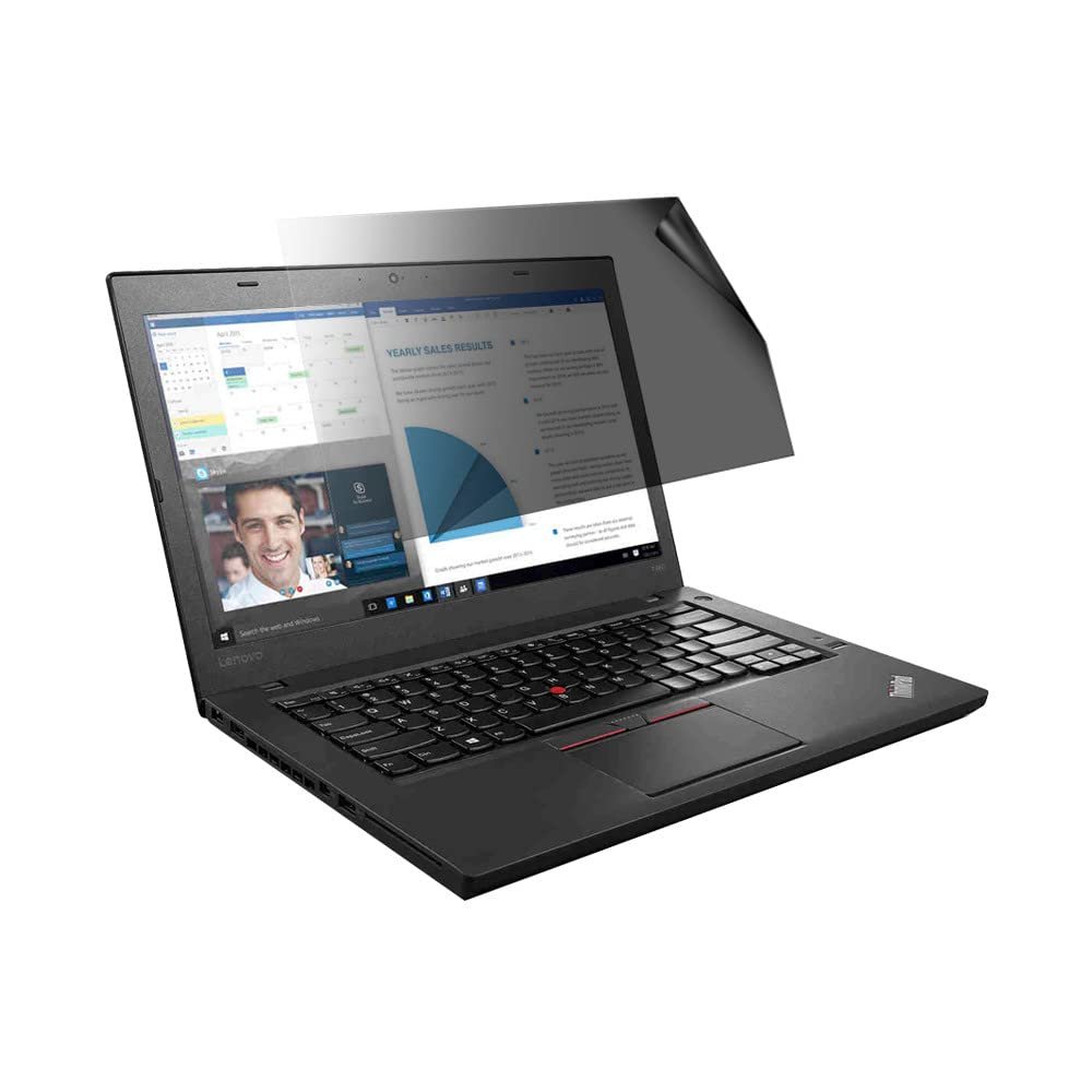 celicious Privacy Lite 2-Way Anti-Glare Anti-Spy Filter Screen Protector Film Compatible with Lenovo ThinkPad T460p
