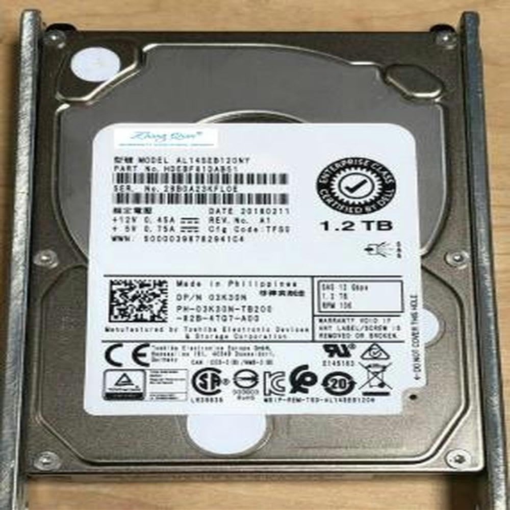 YTHYTHYTH for Server 1.2TB 10K 12G 03K30N AL14SEB120NY
