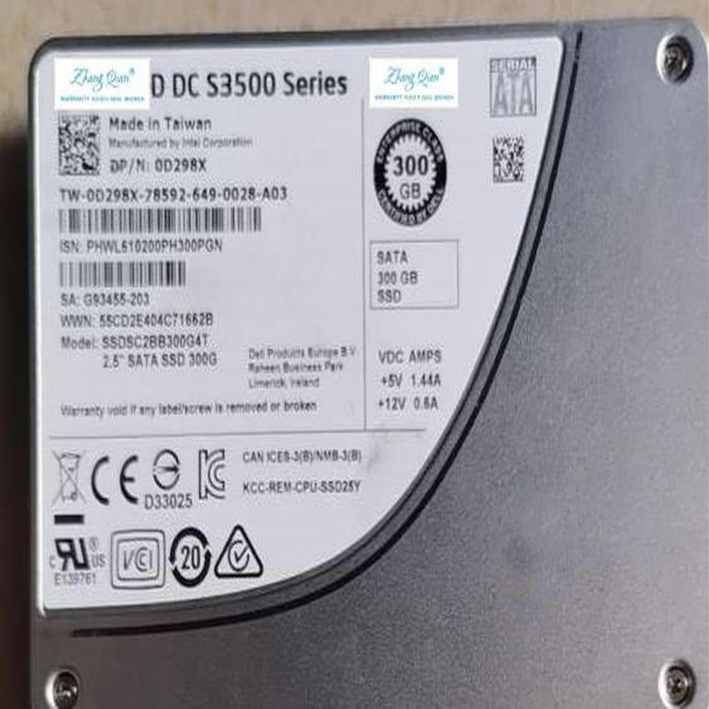 YTHYTHYTH for 0D298X 300G SATA2.5 inch Server S3500