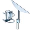 FANRTE U-Bracket Exclusive use for Starlink Dishy Pipe Adapter Rv Ladder Mount,Heavy Duty Steel U-Bolt Clamp Bracket Roof Mast to Pipe to Pole Mounting Kits for starlink Rectangle Dish view 1