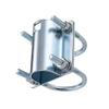 FANRTE U-Bracket Exclusive use for Starlink Dishy Pipe Adapter Rv Ladder Mount,Heavy Duty Steel U-Bolt Clamp Bracket Roof Mast to Pipe to Pole Mounting Kits for starlink Rectangle Dish view 2