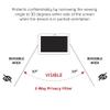 celicious Privacy 2-Way Anti-Spy Filter Screen Protector Film Compatible with iPad Pro 12.9 (1st generation) view 3
