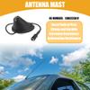 Partuto Antenna Base No.1J0035501F - Car Roof Radio Antenna Base Mount - for Volkswagen Beetle 1998-2010 Metal Balck - 1 Pc view 2