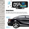 VISLONE Car Parking Sensor Rear Reversing Radars System with 4 Parking Sensors Distance Detection LCD Distance Display Sound Warning Buzzer view 3