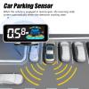 VISLONE Car Parking Sensor Rear Reversing Radars System with 4 Parking Sensors Distance Detection LCD Distance Display Sound Warning Buzzer view 4