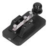 Morse Code Key, CW Trainer with Buzzer, Morse Code Key Telegraph Manual CW Practice Tool Trainer, Voice Prompts During Practice for Beginners, Simple Operation view 1