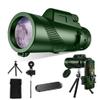 80x100 Monocular-Telescope High Powered -Extra Magnetic Car Phone Holder- Monoculars for Adults High Definition Monocular Telescope for Stargazing Hunting Wildlife Bird Watching Travel Camping Hiking view 1