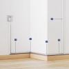 HDYZJQ Cable Management Channel Self Adhesive, Wire Hiders for Tv On Wall, Waterproof Aluminium Alloy Cable Trunking for Home Offices Under Desk, 100cm Long(Connector5,WxH-15x9mm) view 3