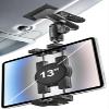 woleyi Tablet Holder for Car Sun Visor - [Metal Magic Arm] 360 Adjustable Car Tablet Mount with Ultra Stable Clamp for iPad Pro Air Mini, Galaxy Tabs, Z Fold, iPhone, Fire, Gopro, 4.7-11" Devices view 1