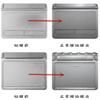 2PCS Pre-Cut Laptop Black Matte Trackpad Touchpad Mousepad Vinyl Skin Sticker Cover Protector for Lenovo Thinkpad L380 Nontouch view 3