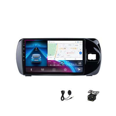Android 12 Car Stereo Radio Audio MP5 Player with Navigation 9 Inch Touchscreen Stereo for Toyota Vitz 2016~2020 Support 4G/WiFi/FM/SWC/DSP/Auto/Carplay,4g WiFi 8g+128g