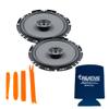 Hertz 1 Pair of UNO X-170 6.75" Two-Way Coaxial Speakers and 1 Pair of UNO X-690 6x9 Four-Way Coaxial Speakers view 2