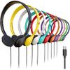 200 Pack Bulk Wired On-Ear Headphones with USB Type-C Connector, Multi view 1
