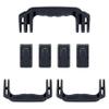Pelican 1607 Replacement Handle & Latch Set by ColorCase - Black Handles & Push Button Latches Latches view 1