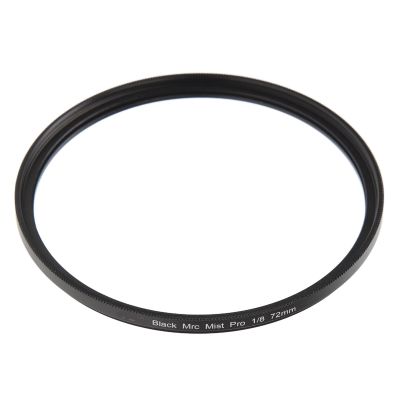 Camera Soft Light Filter, MRC Coating 1/8 Camera Filter 3.15mm Anti Slip Texture for Video (72MM)
