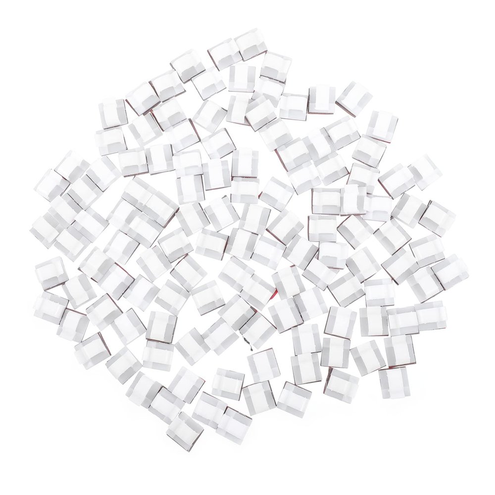 PartyKindom 360pcs Cable Organizer Clips Self-Adhesive Wire Management for Easy Installation Smooth Surfaces Durable Clips for Home Office Car and More