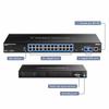 TRENDnet 26-Port Industrial Gigabit L2 Managed Rackmount Switch, TI-RG262i, 24 x Gigabit Ports, 2 x SFP Ports, IP30 Rated Metal Housing, Lifetime Protection, Black view 3