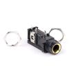 10Pcs/lot 6.35mm Mono Female Jack PCB Panel Mount Microphone Socket 1/4 Inch Mono Chassis Audio Connector view 1