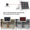 ICAMI Infrared Illuminator 12pcs Array IR LEDs IR Illuminator Night Vision Wide Angle Long Range Outdoor Waterproof for CCTV Security Camera (White) view 3